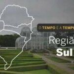 O TEMPO E A TEMPERATURA: confira a previsão para a Região Sul