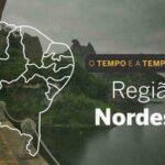 O TEMPO E A TEMPERATURA: sábado (23) chuvoso em regiões do Nordeste