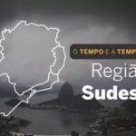 O TEMPO E A TEMPERATURA: sábado (30) com chuvas isoladas na Região Sudeste