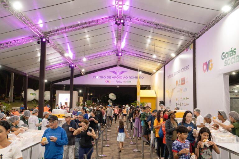 Governo de Goiás monta Centro de Apoio ao Romeiro para atender fiéis durante festa do Divino Pai Eterno em Trindade