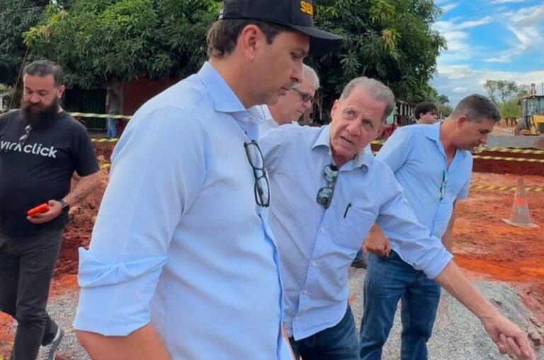 Gestão Vilela executa novas obras de drenagem em Aparecida