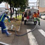 Comurg ultrapassa 8,6 milhões de metros lineares de pintura de meio-fio