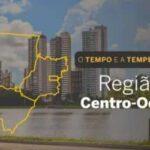 O TEMPO E A TEMPERATURA: confira a previsão para a Região Centro-Oeste