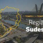 O TEMPO E A TEMPERATURA: sábado (06) ensolarado no Sudeste