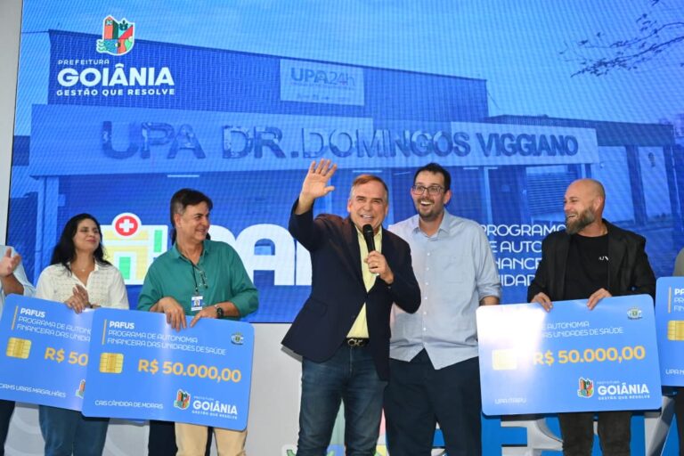 Prefeito Sandro Mabel amplia Pafus e anuncia R$ 20 milhões para unidades de saúde de Goiânia