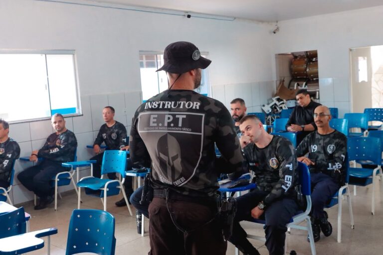 Guarda Civil Municipal inicia Curso de Patrulhamento Tático em Senador Canedo