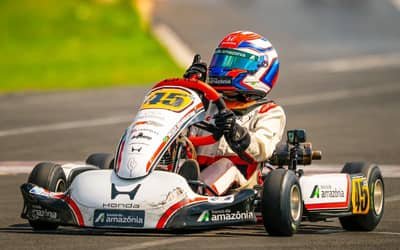 Do Pará para o mundo: jovem piloto patrocinado pelo Banco da Amazônia ganha competição de kart na Itália