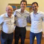 Daniel Vilela recebe Fernando Pellozo e Misael Oliveira e reforça parceria com Senador Canedo